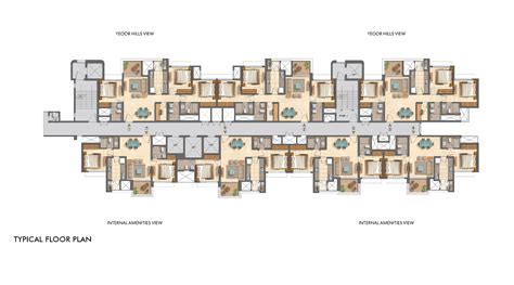 Lodha Bella Vista 2 Bhk And 4 Bhk Flats Floor And Unit Plans Lodha