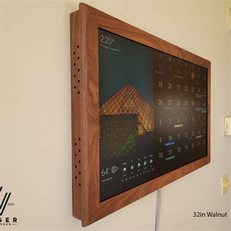 24 Digital Wall Display Smart Screen Wifi Calendar Etsy Australia