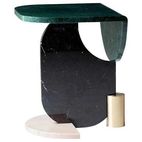 Marble Side Table By Dooq At 1stdibs