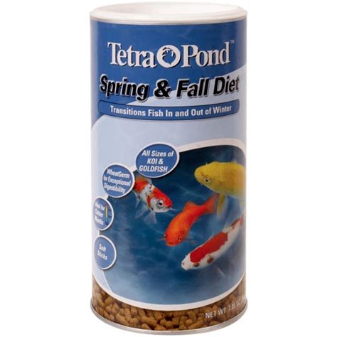 Tetra Pond Spring And Fall Diet Wheat Germ Fish Food 172 Lbs