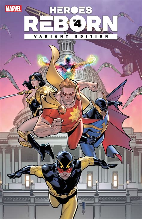 Heroes Reborn 2021 4 Variant Comic Issues Marvel