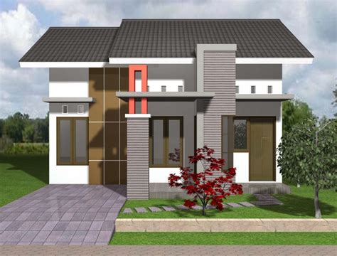 gambar desain rumah minimalis type  mungil  modern desain rumah