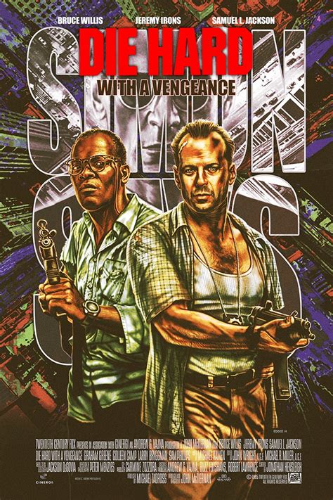 Die Hard With A Vengeance 1995 723 × 1080 By Eddie Holly R