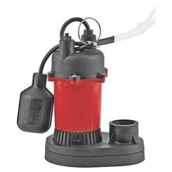 Red Lion Rl Sp V Hp Rl Sp Thermoplastic Sump Pump With Vertical Float Switch