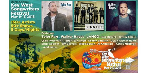 Tyler Farr Walker Hayes Lanco At Songwriters Fest Marker