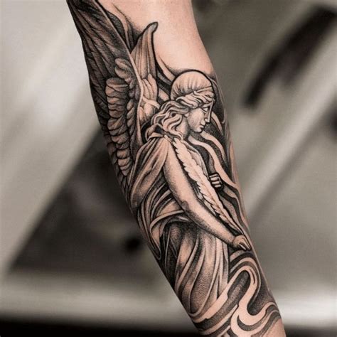 Best Angel Tattoo Ideas Most Popular Angel Tattoos In 2021