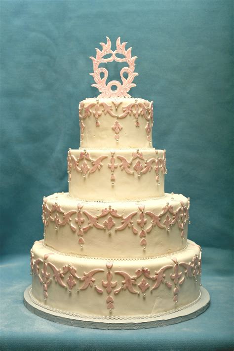 Pink And White Wedding Cake Cheesecakeetcbiz Wedding Cakes Charlotte Nc Wedding Cake Photos