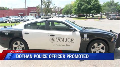 Dothan police officers receive promotions | WDHN - DothanFirst.com