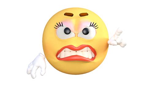 Free Illustration Emoticon Emoji Angry Cartoon Free Image On