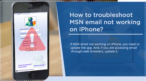 How To Troubleshoot Msn Email Not Working On Iphone