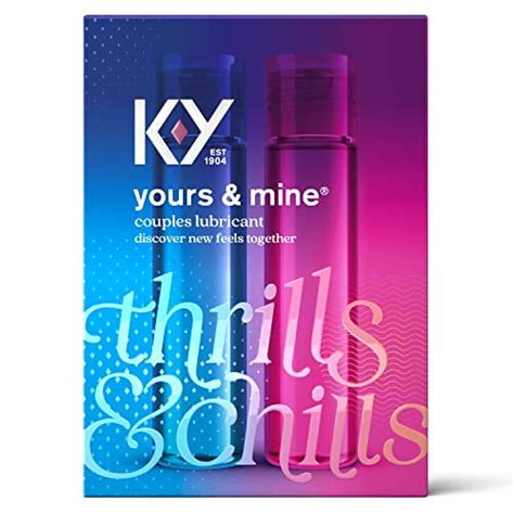 Lubricant For Him And Her K Y Yours And Mine Couples Lubricant 3 Fl Oz Couples Personal
