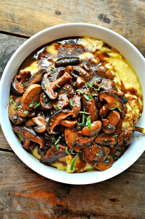 This Creamy Polenta With Red Wine Mushrooms Is A Winner Kitchn