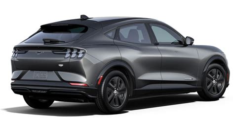 2023 Ford Mustang Mach E Adds New Carbonized Gray Color