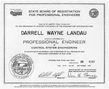 California State Electrical License Pictures