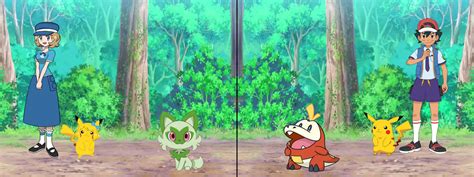 Pokemon Quest Ash And Serenas Paldea Battle By Willdinomaster55 On