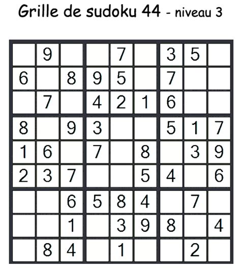Check spelling or type a new query. Imprimer le sudoku 44 de niveau 3