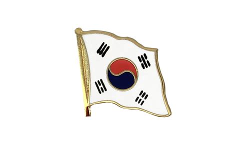 Flag Lapel Pin South Korea Royal Flags