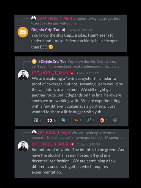John Karony Shares Possible Concepts Of The SafeMoon Blockchain : r