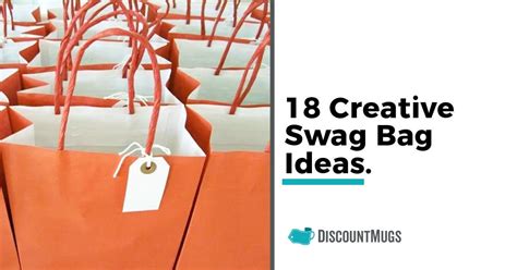 18 Creative Swag Bag Ideas