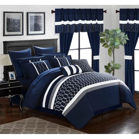 You have a style all your own, and your bedding sets should reflect your design preferences. Meredith 24 Piece Comforter Set in 2020 (With images ...