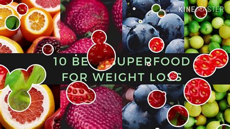 10 Best Superfood For Weight Loss Youtube