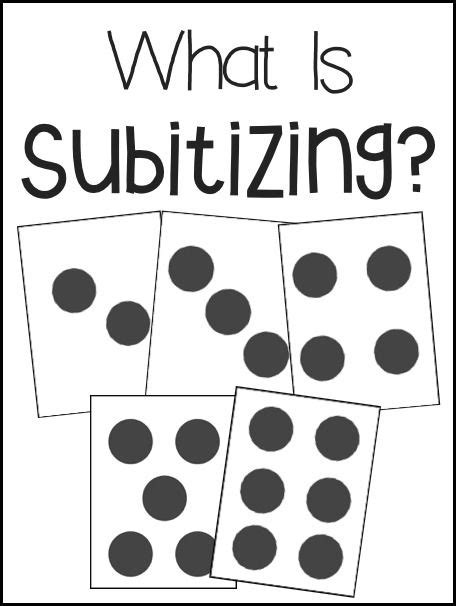 What Is Subitizing Make Take And Teach Subitizing Learning Math