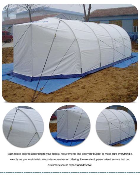 Quality Assured Security Refugee Tunnel Lightweight Emergency Tent