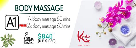 A1 Premium Body Massage Package Kenko Wellness