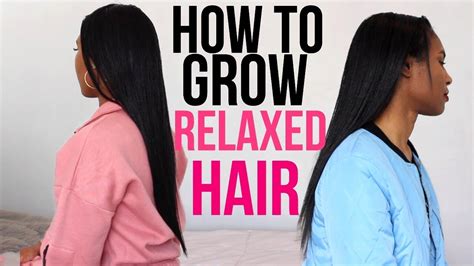How To Grow Relaxed Hair In 2019 Youtube