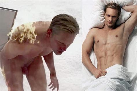 Alexander Skarsgard Posing Totally Nude Naked Male Celebrities