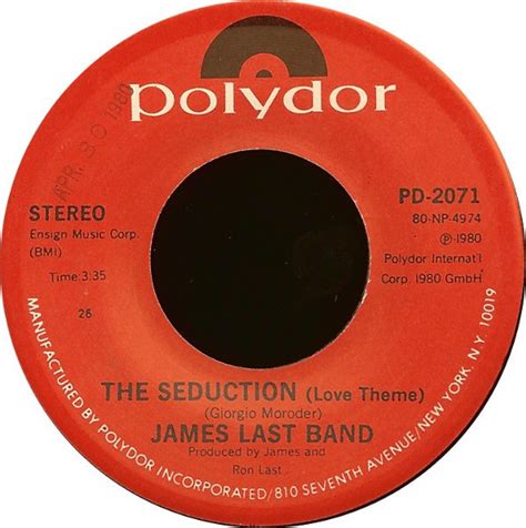 James Last Band The Seduction Love Theme Night Drive 1980 26