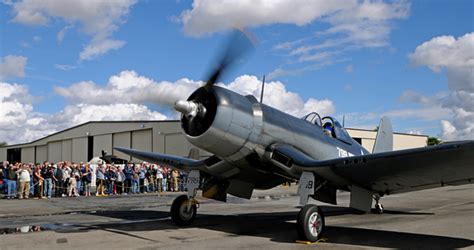 Living History Flying Day Vought F U A Corsair Planes Of Fame Air Museum