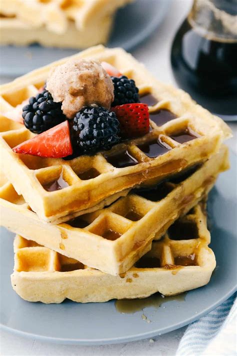 Fluffy And Perfect Homemade Waffles The Recipe Critic