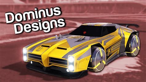 Rocket League Car Designs Dominus