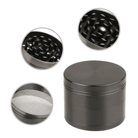 new 4 layer aluminum herbal herb tobacco grinder smoke grinders 11 20 in sharpeners from home