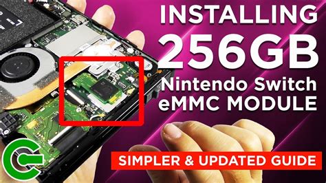 Installing The 256gb Nintendo Switch Emmc Module Updated Guide Sthetix