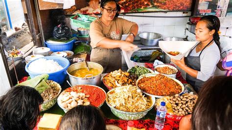 In indonesia fried food is a popular snack. Street Food Tour of Bali - INSANELY DELICIOUS Indonesian ...