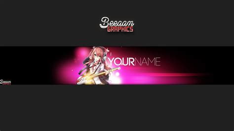 Anime banner с фошоп батла hace 4 años. Anime Banner Template Release! - YouTube