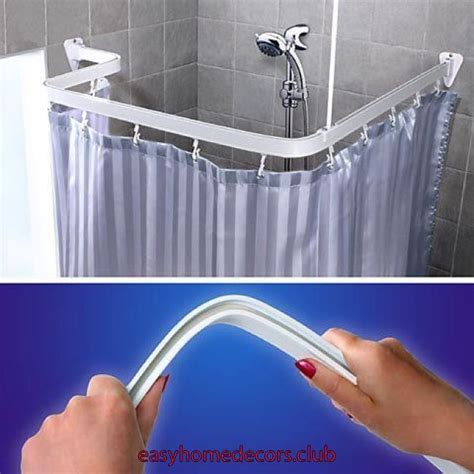 Pin By Mahmoud Al Shukaili On Apartment Shower Curtain Rods Corner Bath Shower Corner Shower