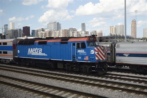Metra F40PH departing Chicago. - Trains Magazine - Trains News Wire