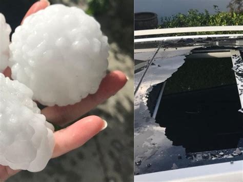 Giant Hailstones Rain Down On Sydney In Remarkable Footage Shropshire Star