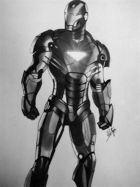 Sketch Pencil Iron Man Drawing Here Presented 54 Iron Man Drawing