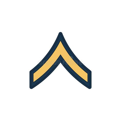 Military Rank And Reward Medal Icon Simple Vector Sign And Modern Stock