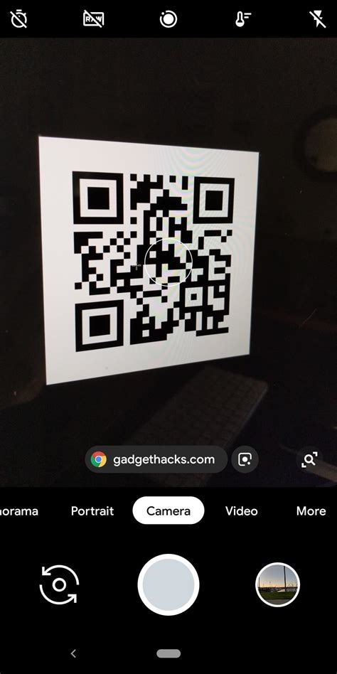 How To Scan Qr Codes In Your Pixels Camera App Android Gadget Hacks