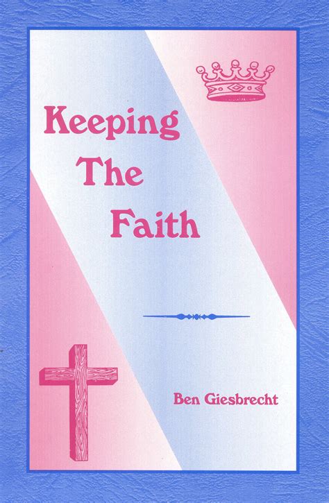 Keeping faith offered everything the welsh actor eve myles had been waiting for: Keeping the Faith - Gospel Publishers