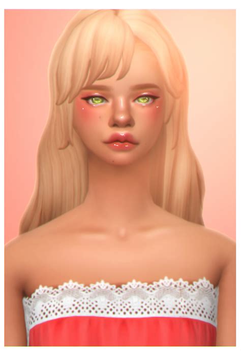 Sims 4 Chin Slider Micat Game Eye Shape Overlays Miiko On Patreon Body