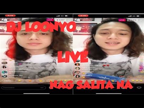 DJ LOONYO IG LIVE NAGSALITA TUNGKOL SA ISSUE IVANA AT CLAIRE YouTube