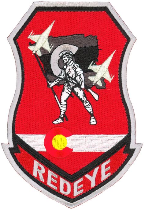 120th Fighter Squadron Redeye Combat Command Flightline Insignia