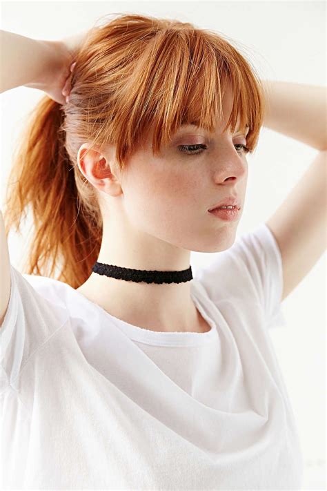 Isabelle Choker Necklace 18 Girls With Red Hair Red Hair Woman Beautiful Red Hair