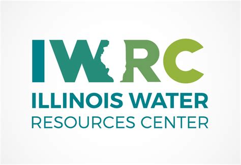 Illinois Water Resource Center Logo Thunderstruck Design